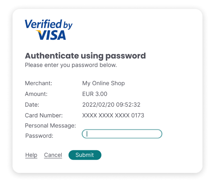 Payment Verification Example 